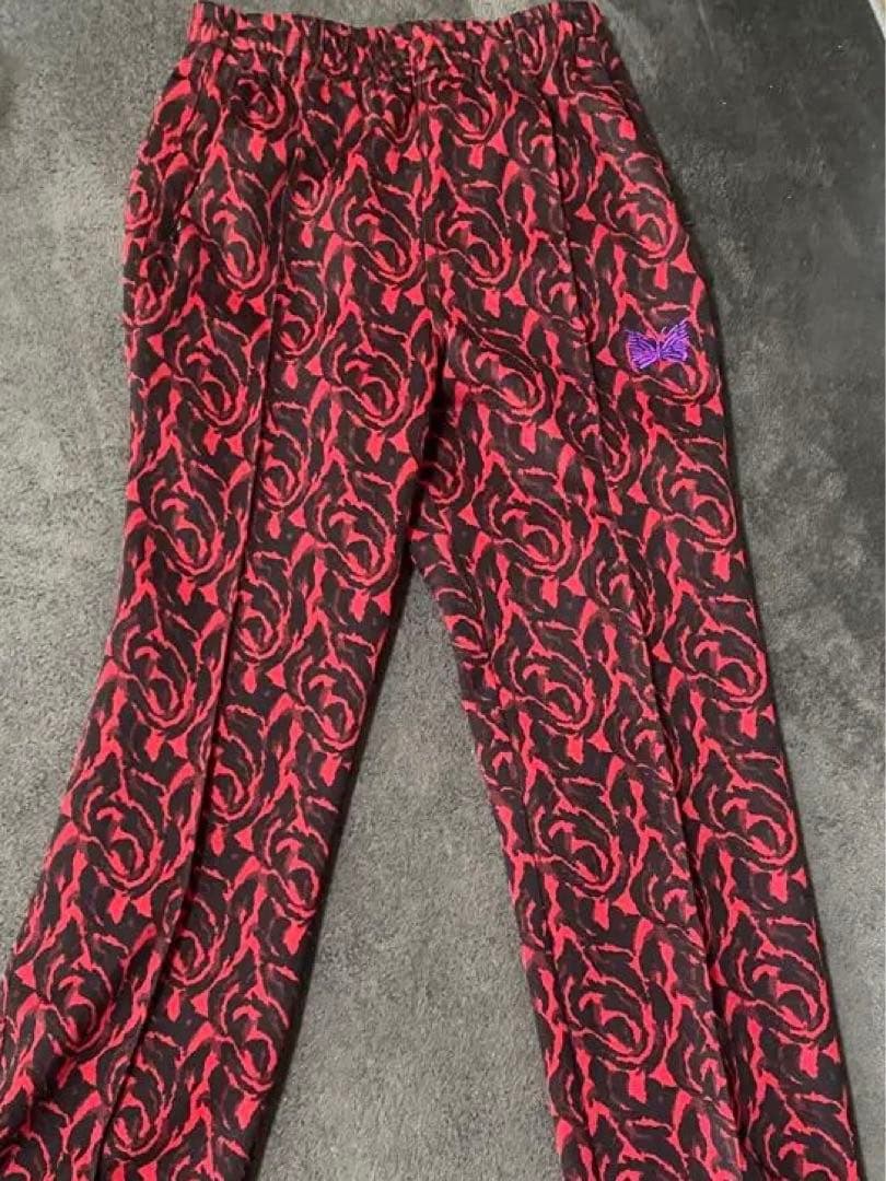 コックNeedles✖️baracuta トラックパンツ　レッド