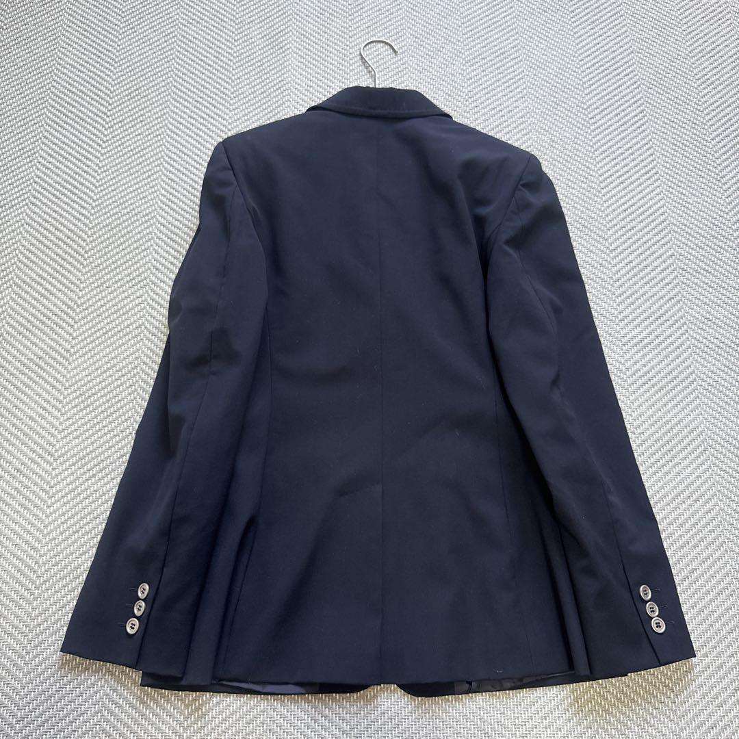 極美品 MaxMara ヴァージンウール 上質テーラードジャケット 42 紺ブレ