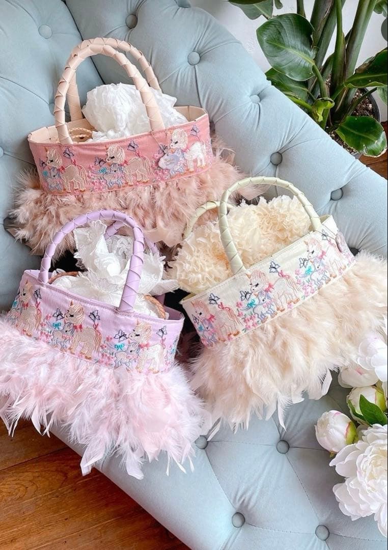 サハバイエリー　カゴGelato Panier【Unicorn Kiss】