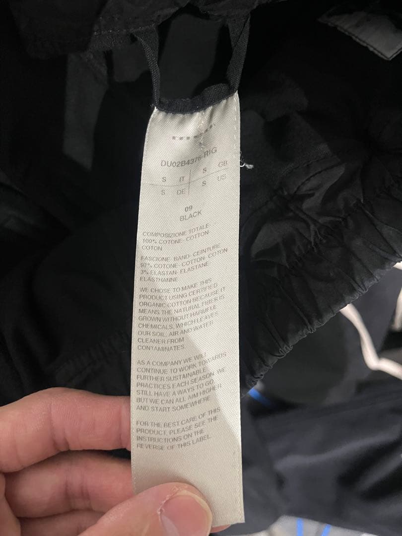 パンツ RickOwens Drkshdw CreatchCargoDrawstring