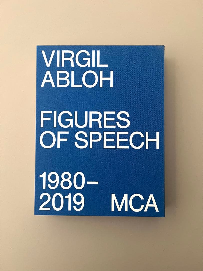 ヴァージルアブロー Virgil Abloh Figures of Speech