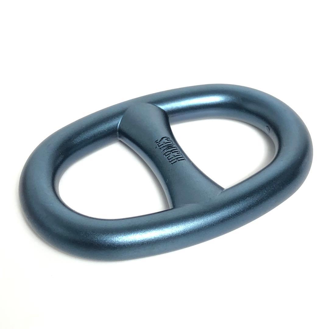 【美品】HERMES エルメス シェーヌダンクル スカーフリング 艶消し マット