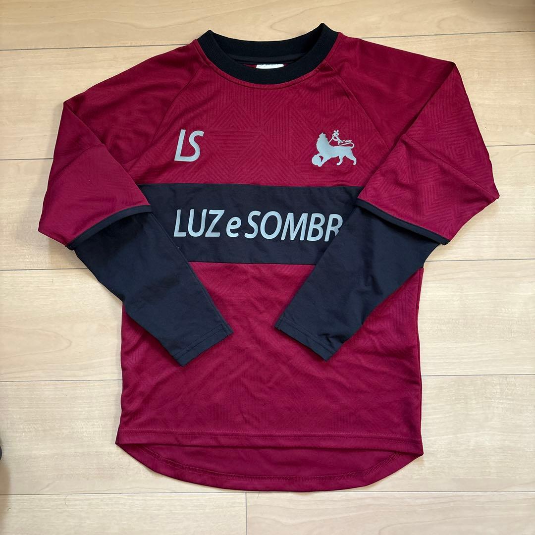 Luz e Sombra 赤黒 長袖シャツ／青アウター　セット　サイズ140