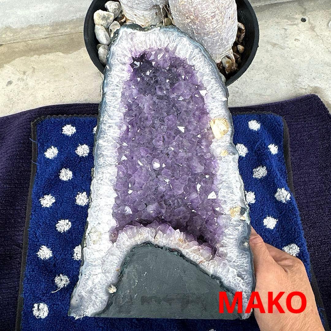 M1856☆アメジストドーム4.4Kg☆ブラジル産☆天然石☆N51203