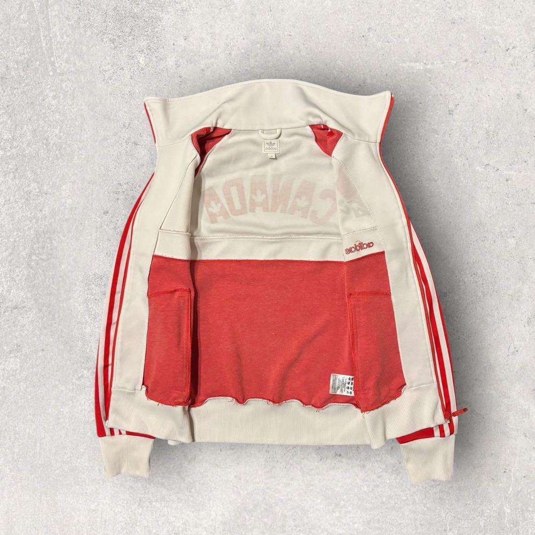 【アディダス】トラックジャケット　ジャージ　XL 希少　カナダ　04年製