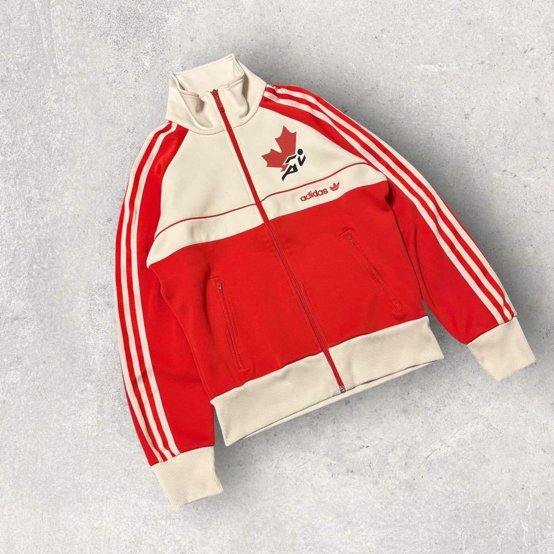 【アディダス】トラックジャケット　ジャージ　XL 希少　カナダ　04年製