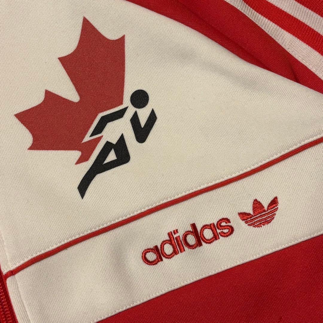 【アディダス】トラックジャケット　ジャージ　XL 希少　カナダ　04年製