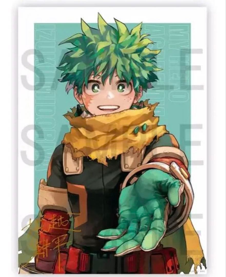 僕のヒーローアカデミア 応募者全員サービス リッチポスター B2 三種類　未開封