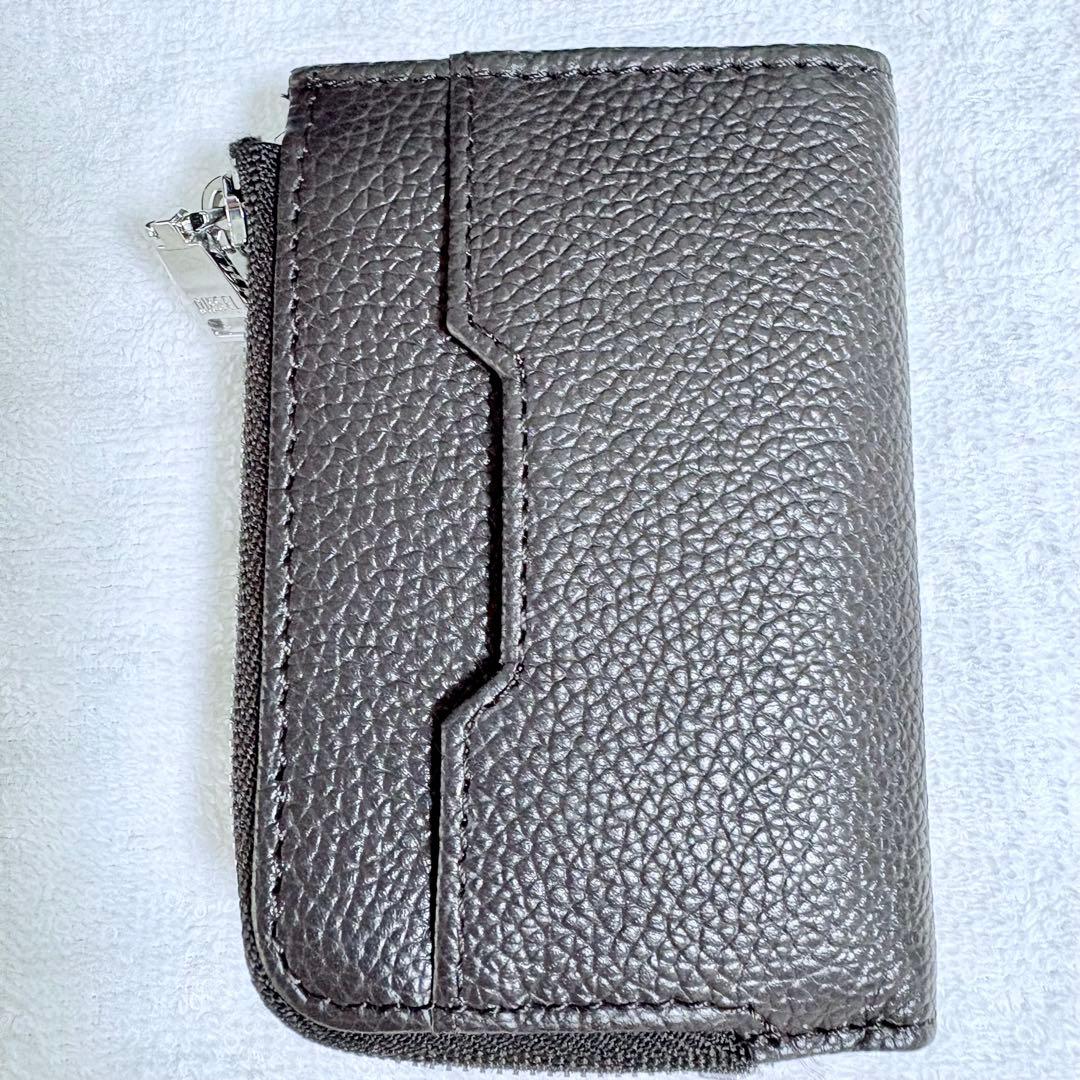 ディーゼル L-ZIP KEY キーケース ケース 小銭入れ ブラウン