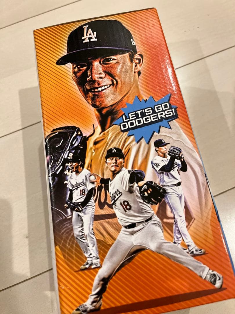 ドジャース山本由伸　限定ボブルヘッド人形 Dodgers フィギュア