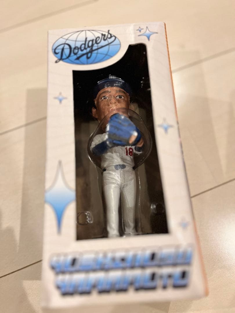 ドジャース山本由伸　限定ボブルヘッド人形 Dodgers フィギュア