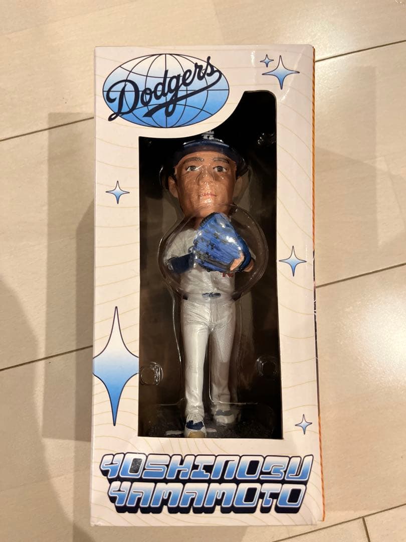 ドジャース山本由伸　限定ボブルヘッド人形 Dodgers フィギュア