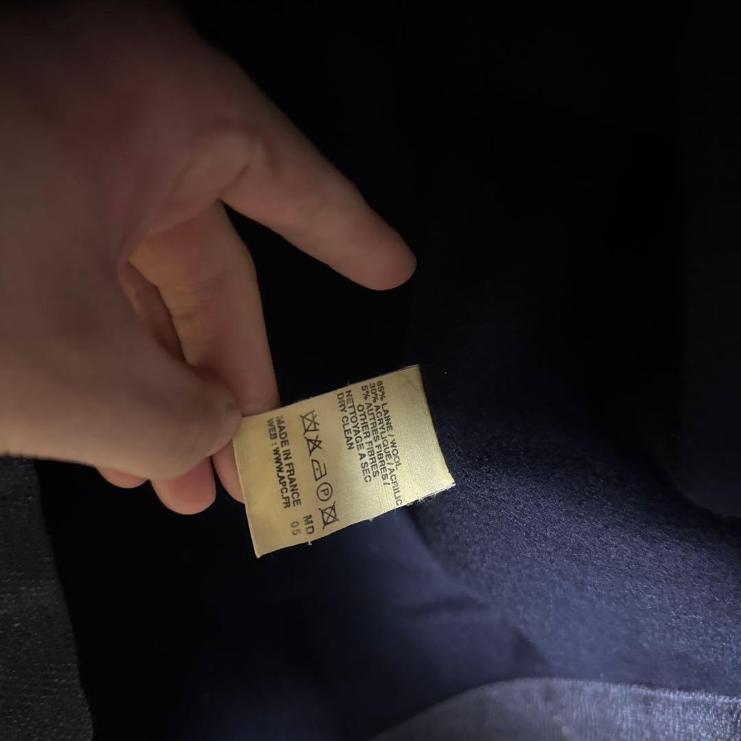 90s A.P.C アーペーセー カバーオール メランジ ウール フランス製