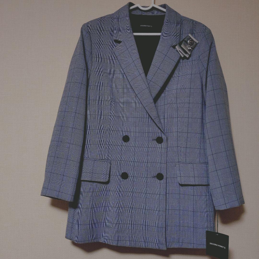 新品 DECORAPINKY'S 卒服 パンツスーツ160グレー 女の子 卒業式