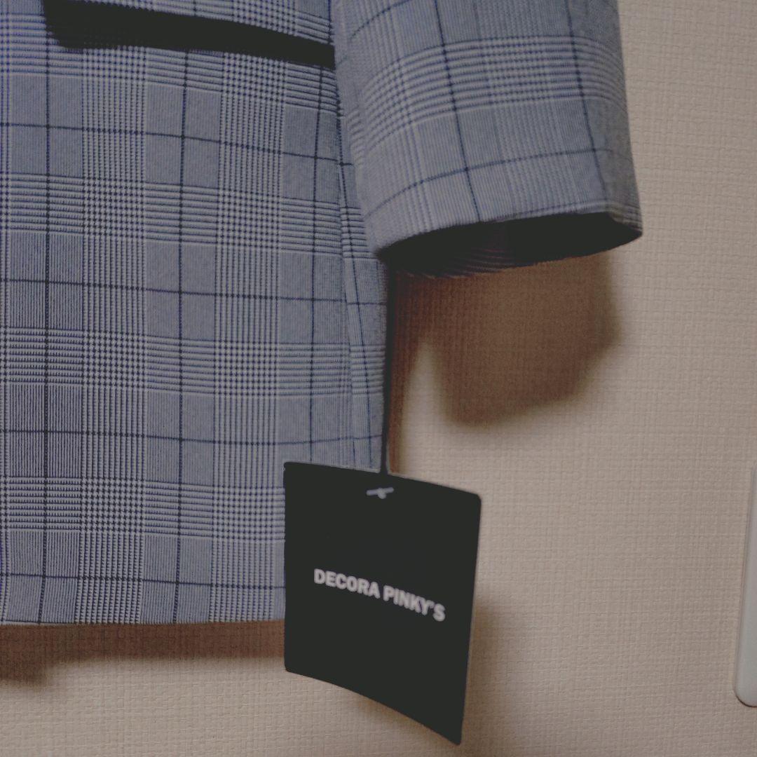 新品 DECORAPINKY'S 卒服 パンツスーツ160グレー 女の子 卒業式