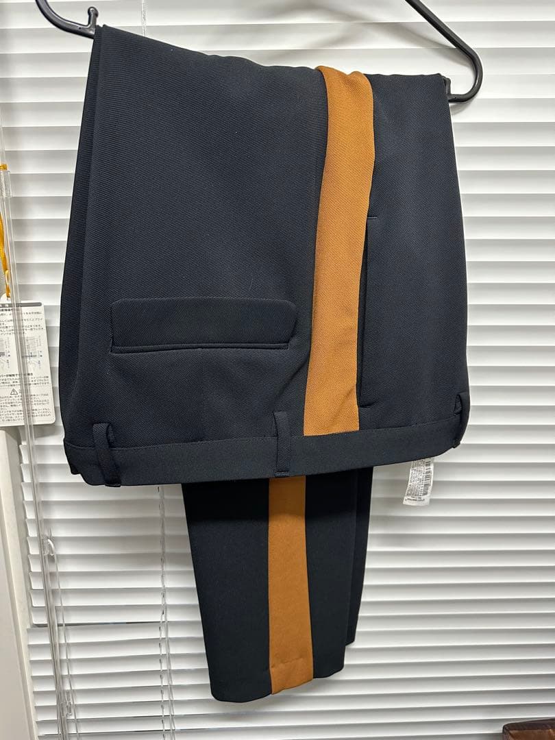 ZARA ダブルブレスト セットアップ キャメル ストレッチ素材