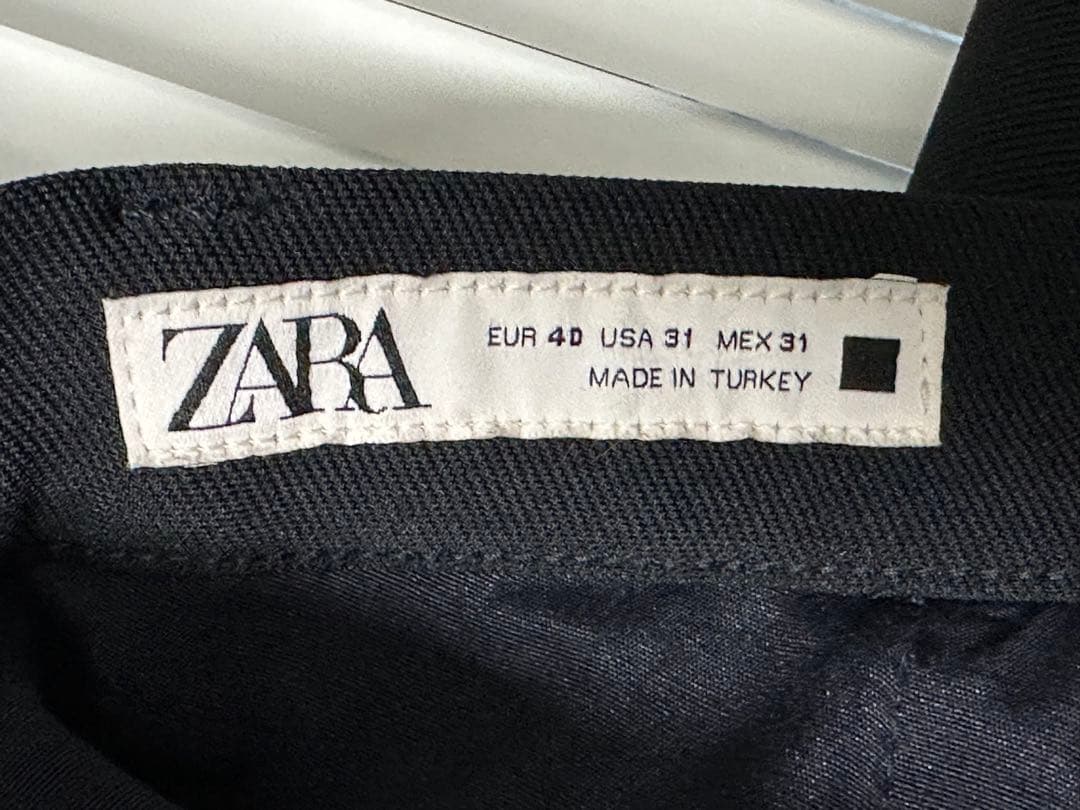 ZARA ダブルブレスト セットアップ キャメル ストレッチ素材