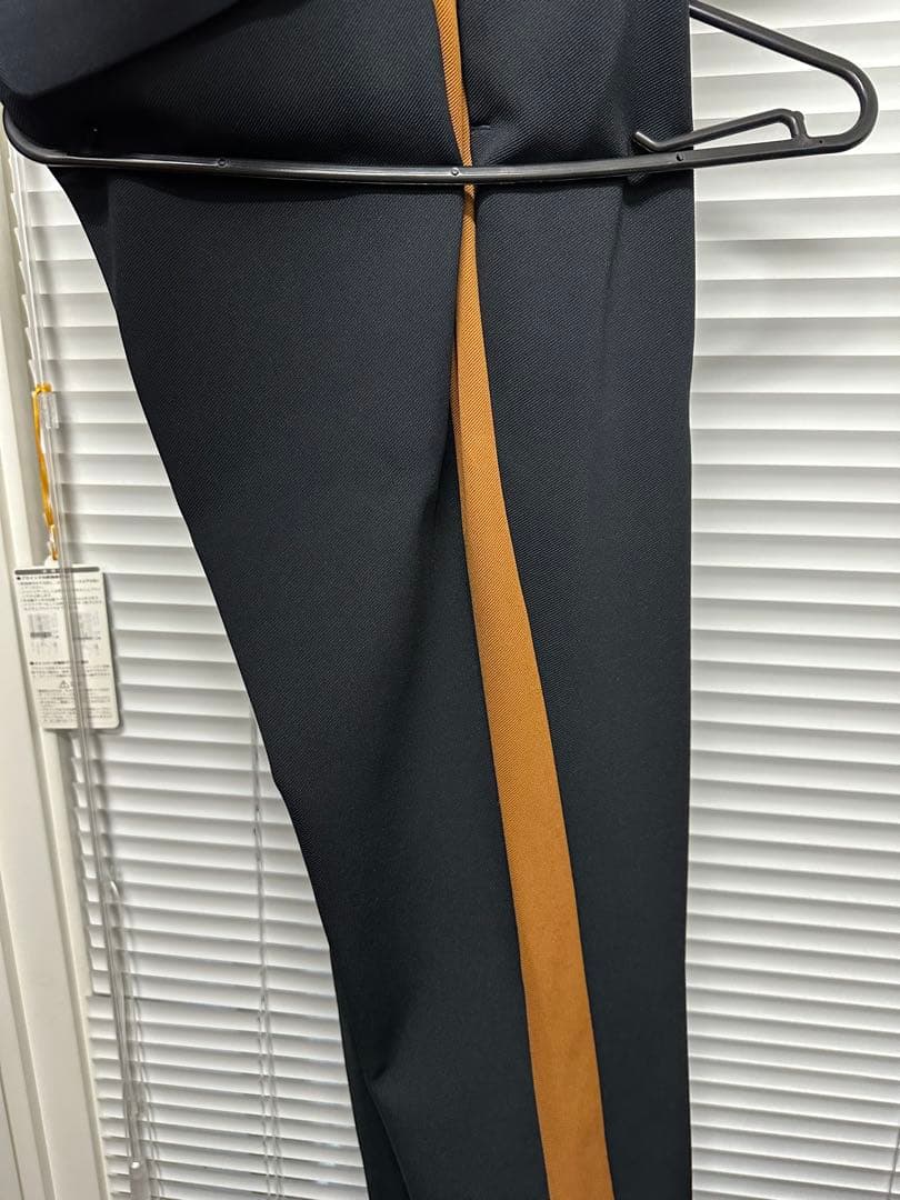 ZARA ダブルブレスト セットアップ キャメル ストレッチ素材