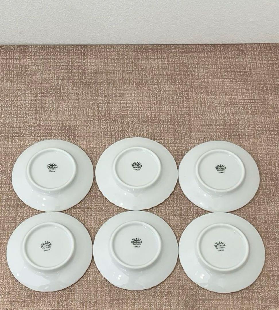 【美品】リチャードジノリ　豆皿　6枚セット