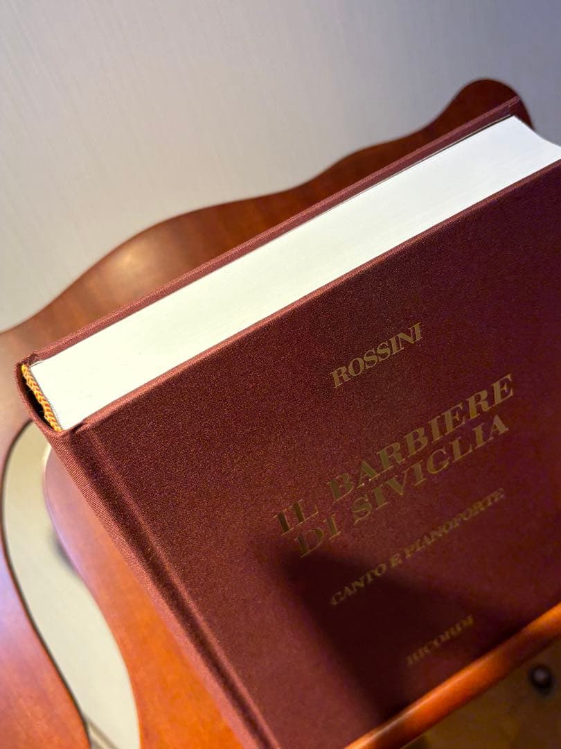 「セビリアの理髪師」リコルディ輸入スコア