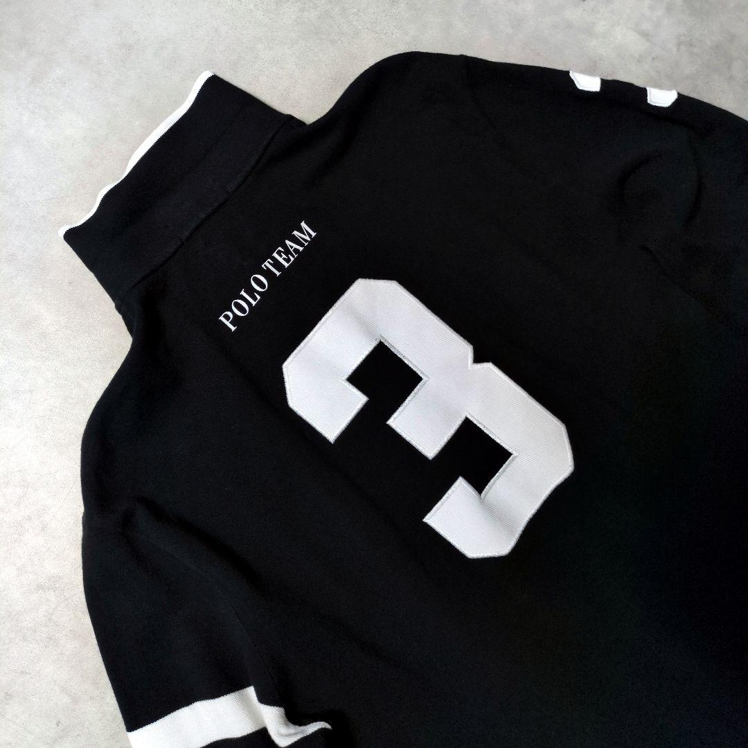 ラルフローレン ビッグポニー 長袖 カスタムスリムフィット ポロシャツ