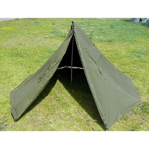 ポーランド軍 USED 軍幕 ポンチョ ワンポールテント サイズ1 2枚セット