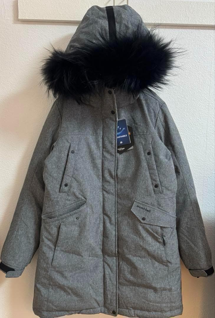 専用‼️新品⭐️mont-bellレディース高級ダウン ラクーンファーコートM