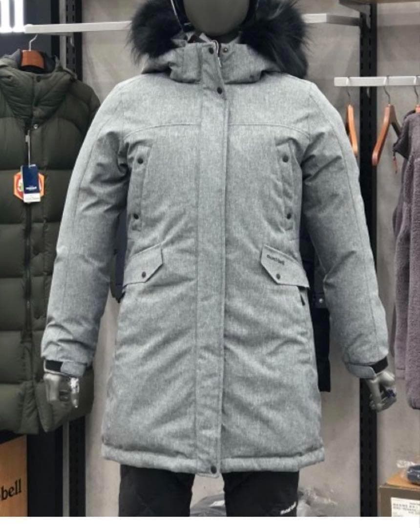 専用‼️新品⭐️mont-bellレディース高級ダウン ラクーンファーコートM