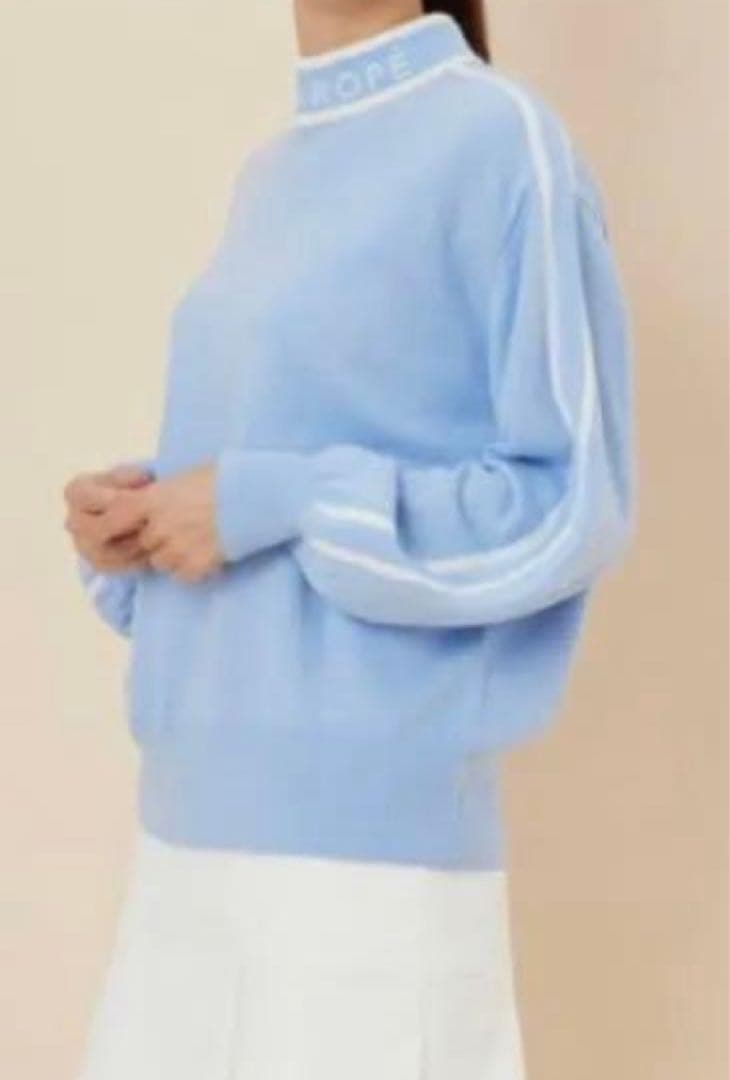 JUN ROPÉ ライトブルー セーター S