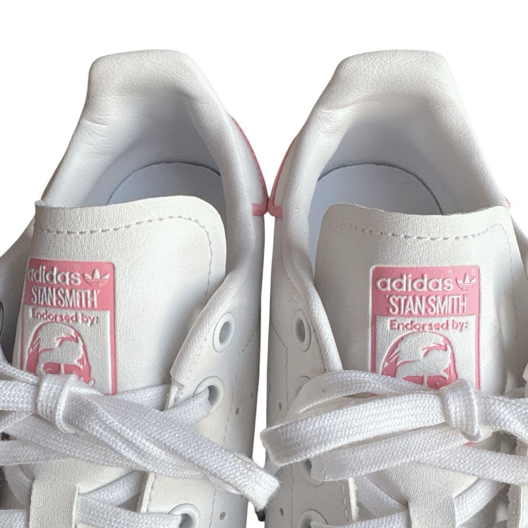 美品✨ アディダス スタンスミス （24.5） ホワイト ピンク スニーカー