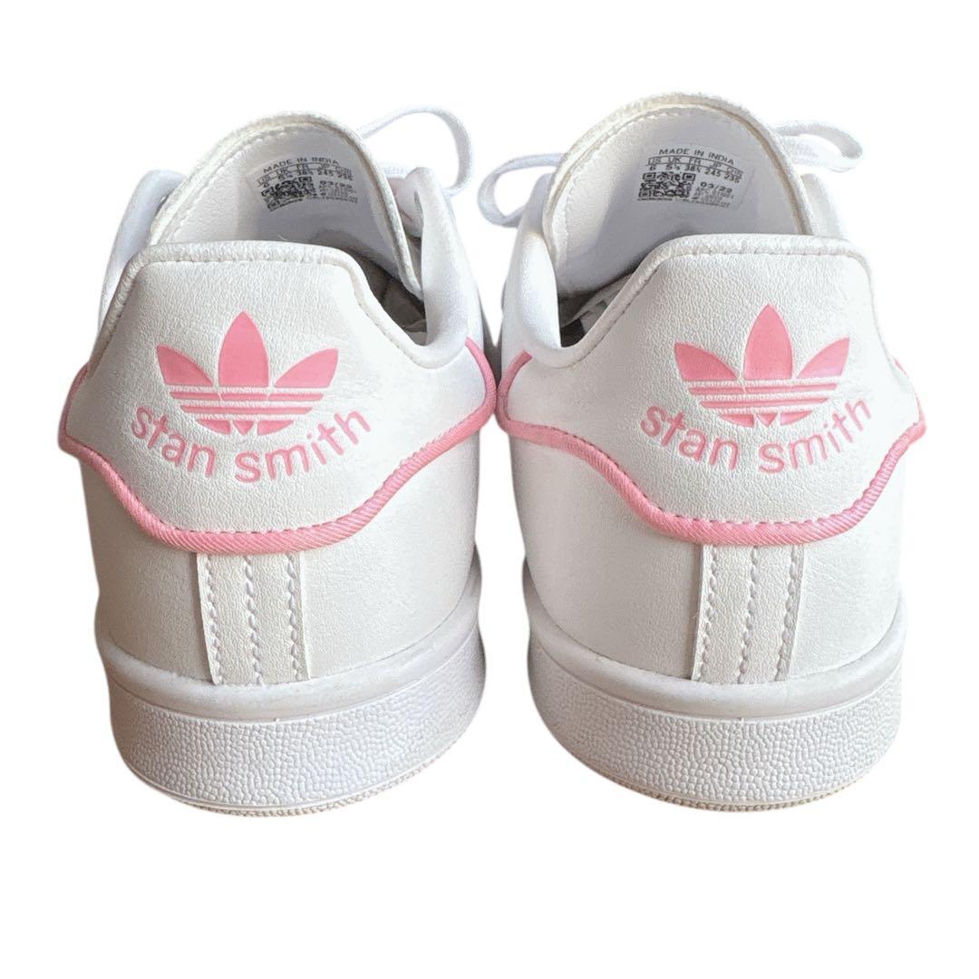 美品✨ アディダス スタンスミス （24.5） ホワイト ピンク スニーカー