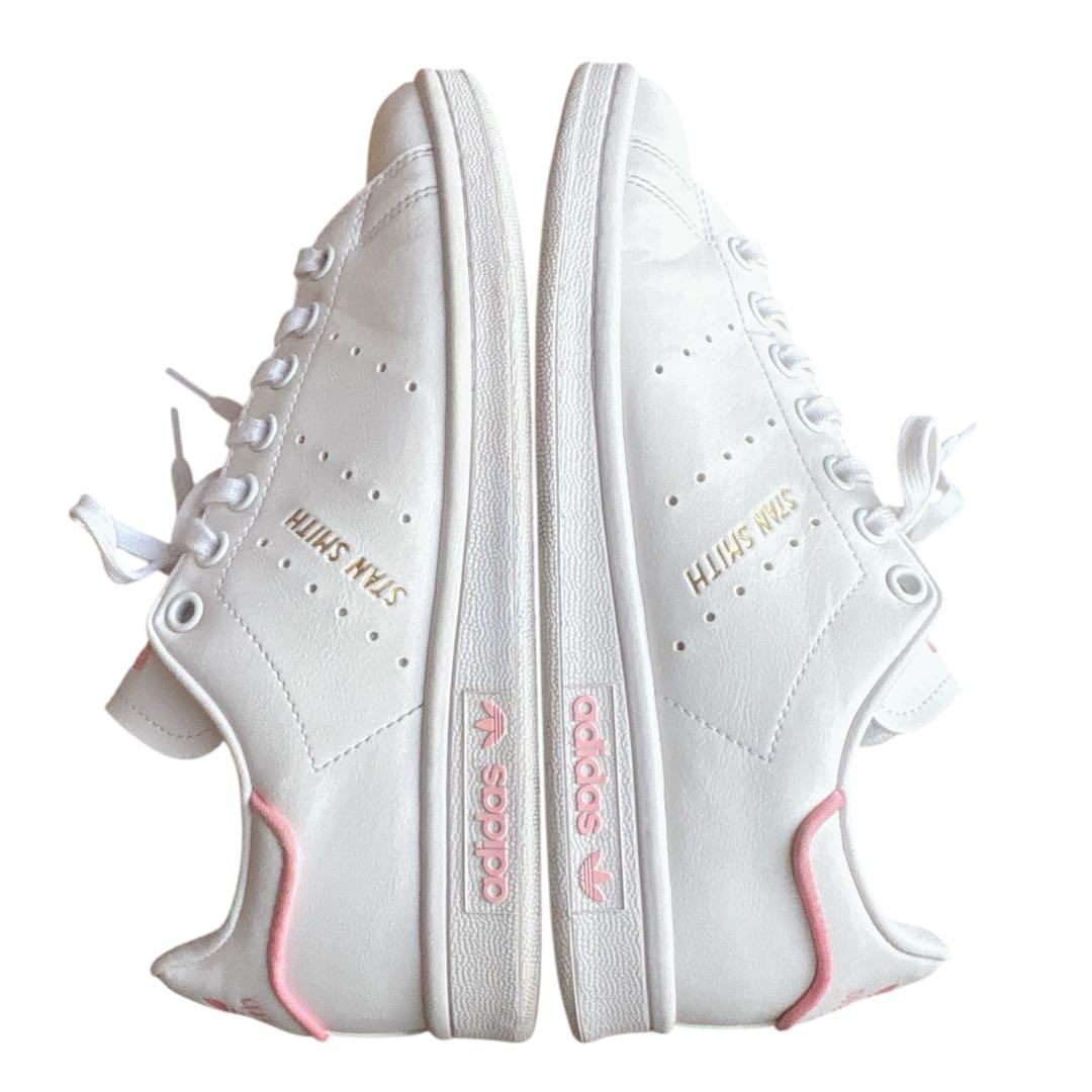 美品✨ アディダス スタンスミス （24.5） ホワイト ピンク スニーカー