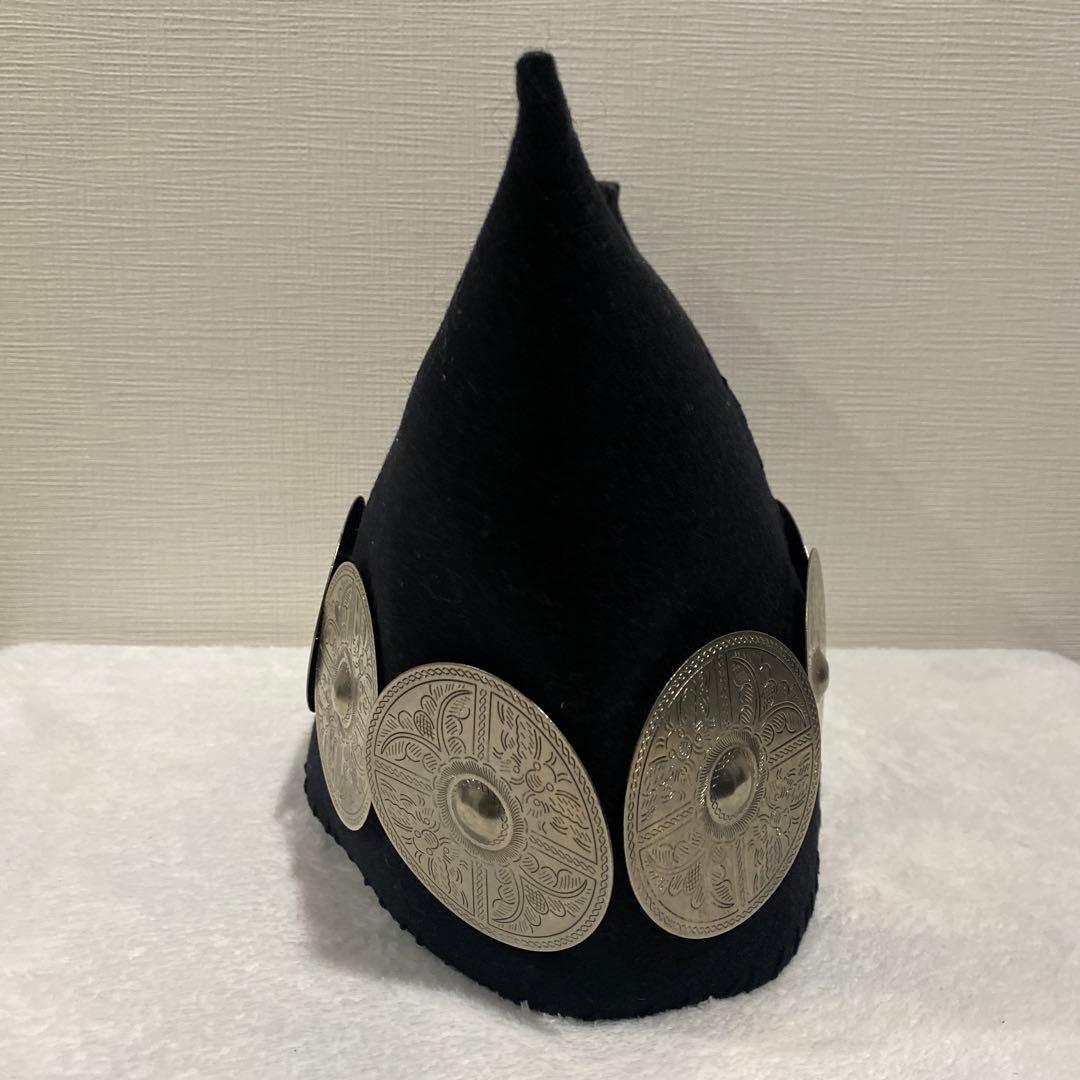 ヨウジヤマモト コレクションライン コンチョ ウール ハット 帽子