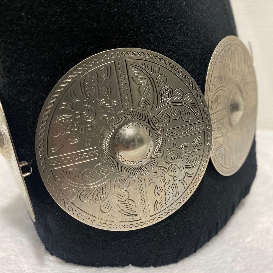 ヨウジヤマモト コレクションライン コンチョ ウール ハット 帽子