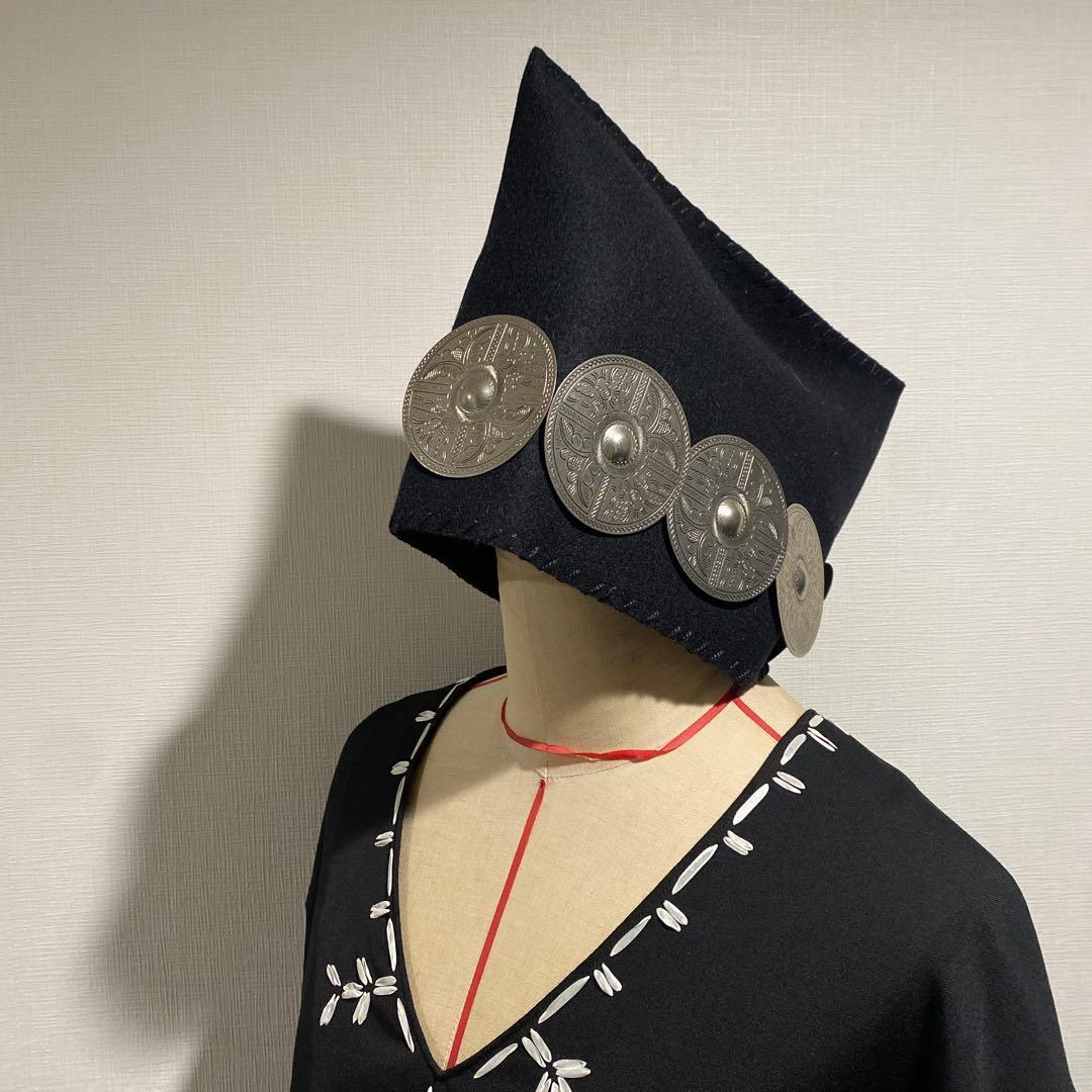 ヨウジヤマモト コレクションライン コンチョ ウール ハット 帽子