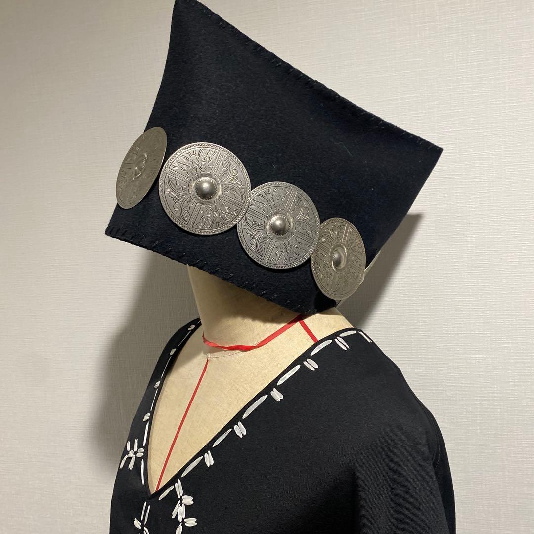 ヨウジヤマモト コレクションライン コンチョ ウール ハット 帽子