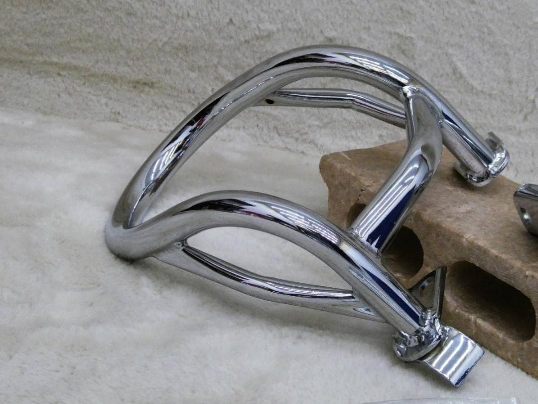 ゼファー４００　エンジンガード　タイプ２　メッキ /ZR400C　ゼファーカイ