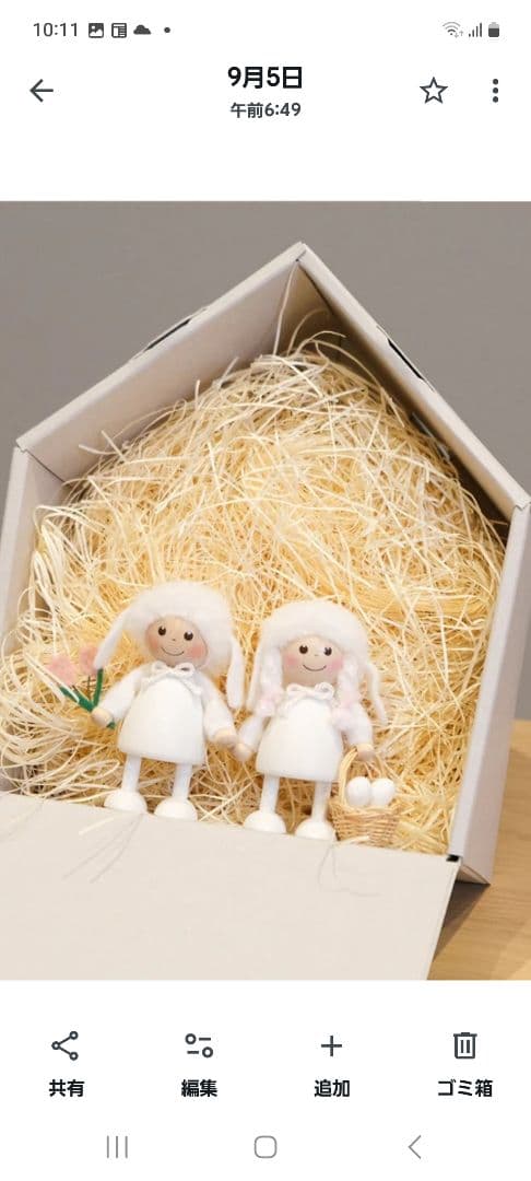 ★イルムス限定　 2025年 たれ耳うさぎの双子のニッセ★