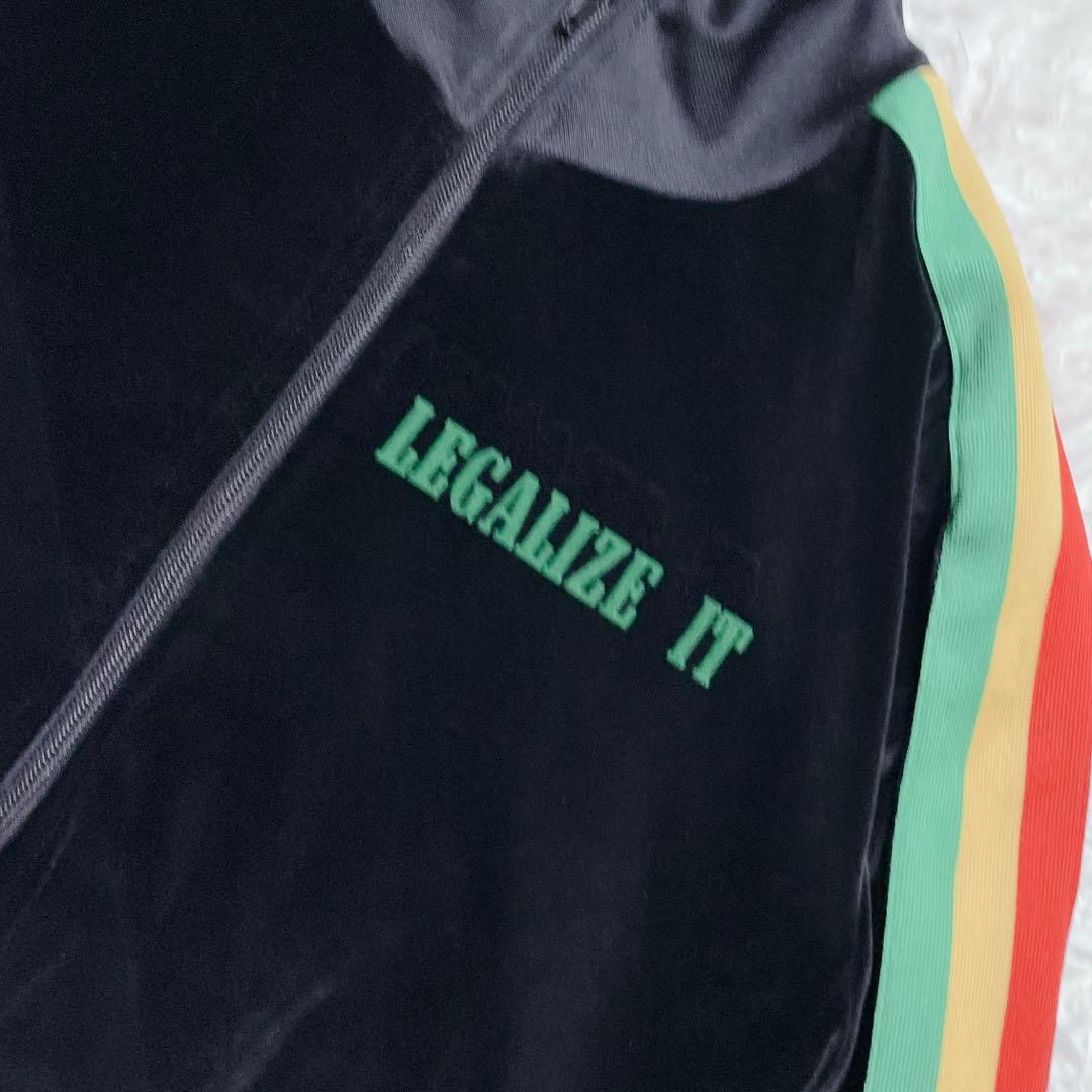 Palm Angels パームエンジェルス ベロア トラックジャケット XS