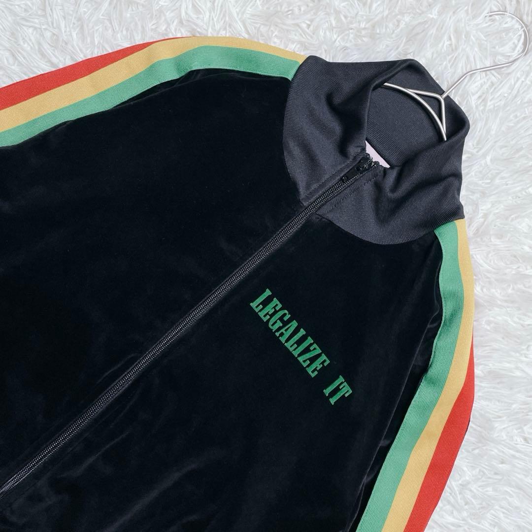 Palm Angels パームエンジェルス ベロア トラックジャケット XS