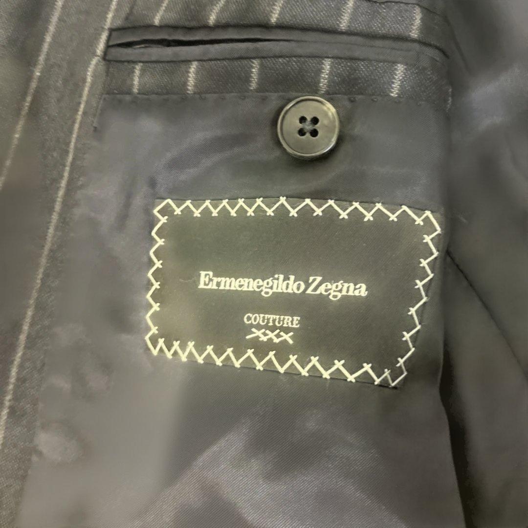 外観美品Ermenegildo Zegna ネイビースーツ　15milmil15