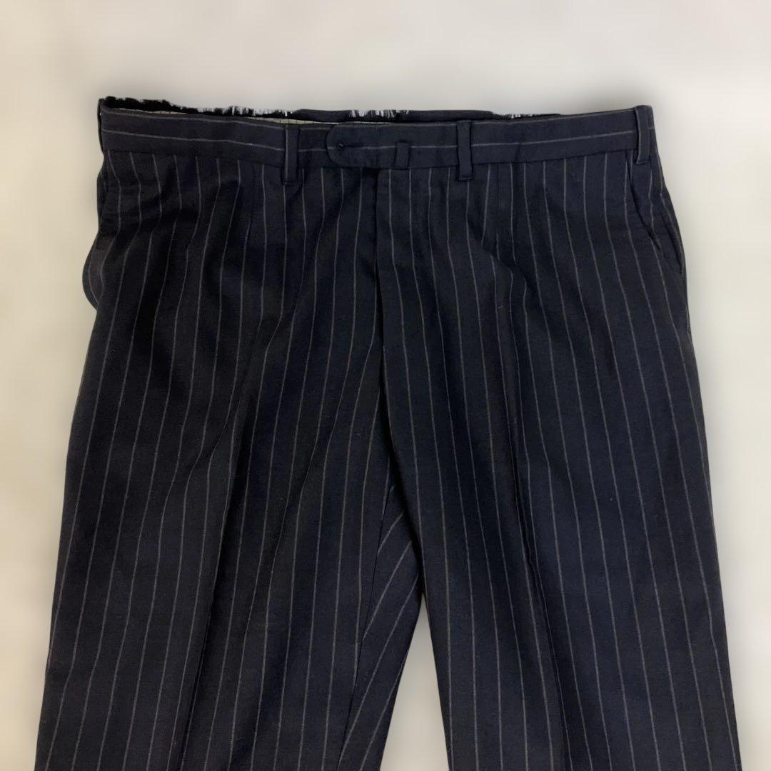 外観美品Ermenegildo Zegna ネイビースーツ　15milmil15