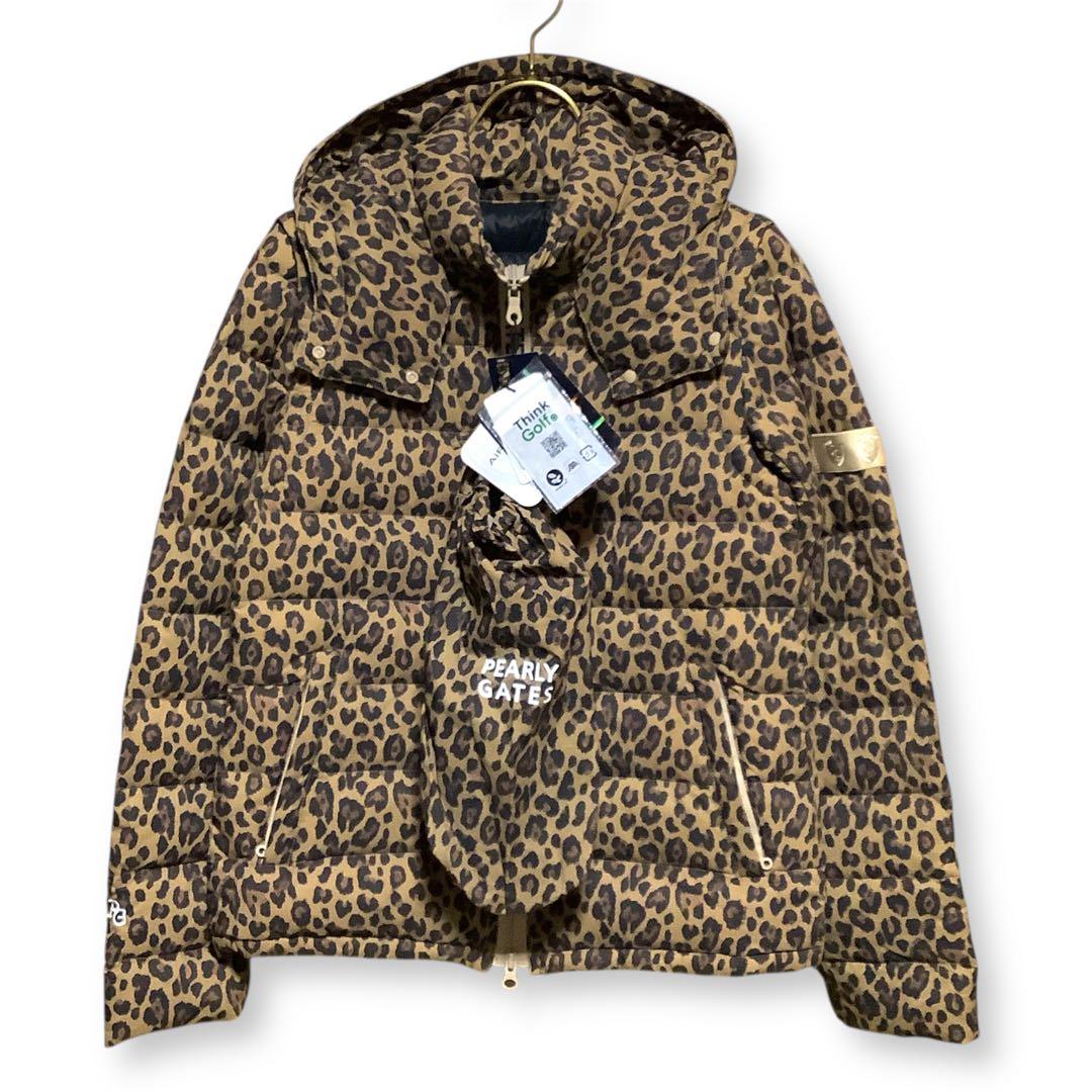 らぁちゃん様　51700円パーリーゲイツ4WAYレオパードダウンジャケット1