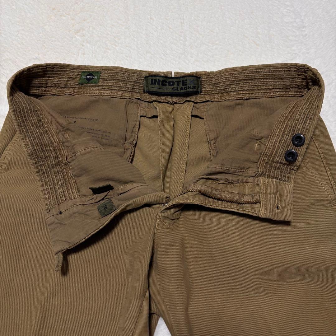 ✨ 良品 INCOTEX チノパン スリムフィット スラックス