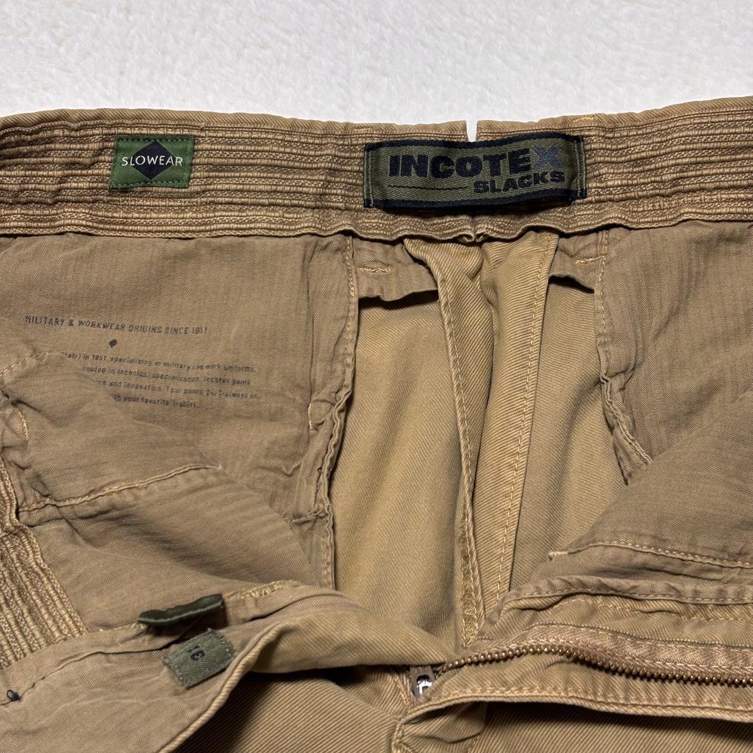 ✨ 良品 INCOTEX チノパン スリムフィット スラックス