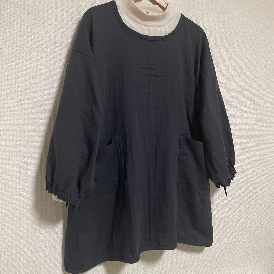 ゆゆ様　ダブルガーゼ　割烹着