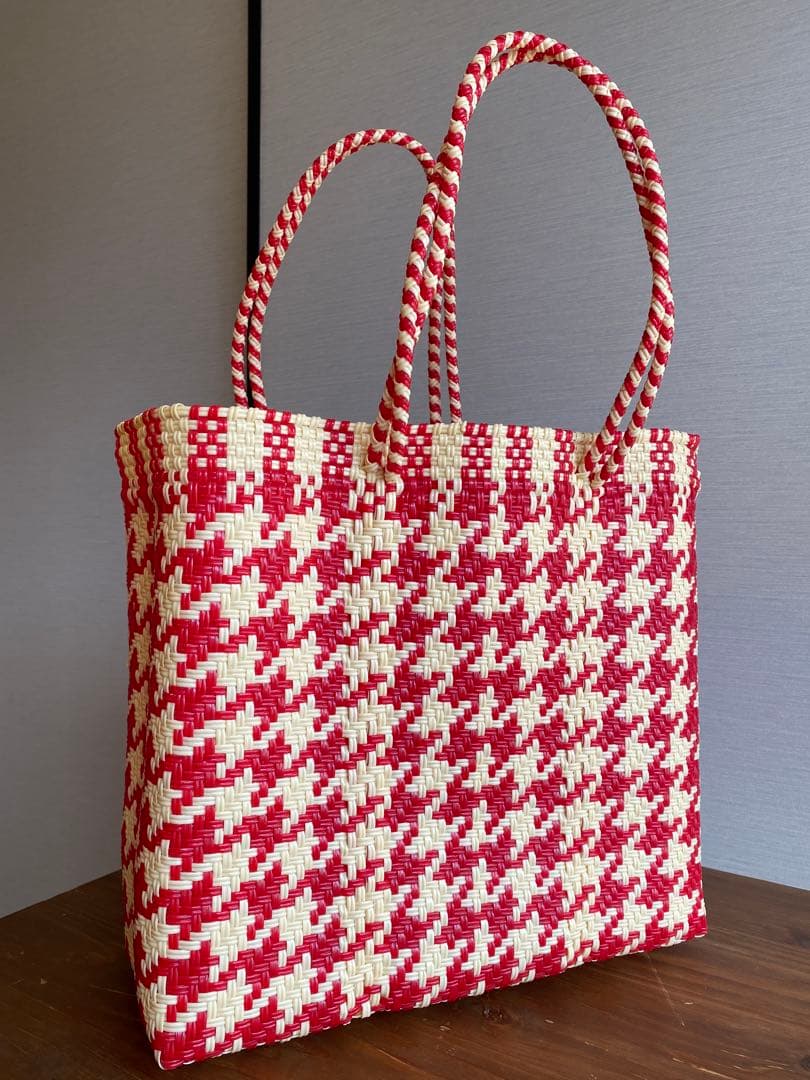 #G42-L2-Lサイズ　メキシコ　オアハカ　メルカドバッグ