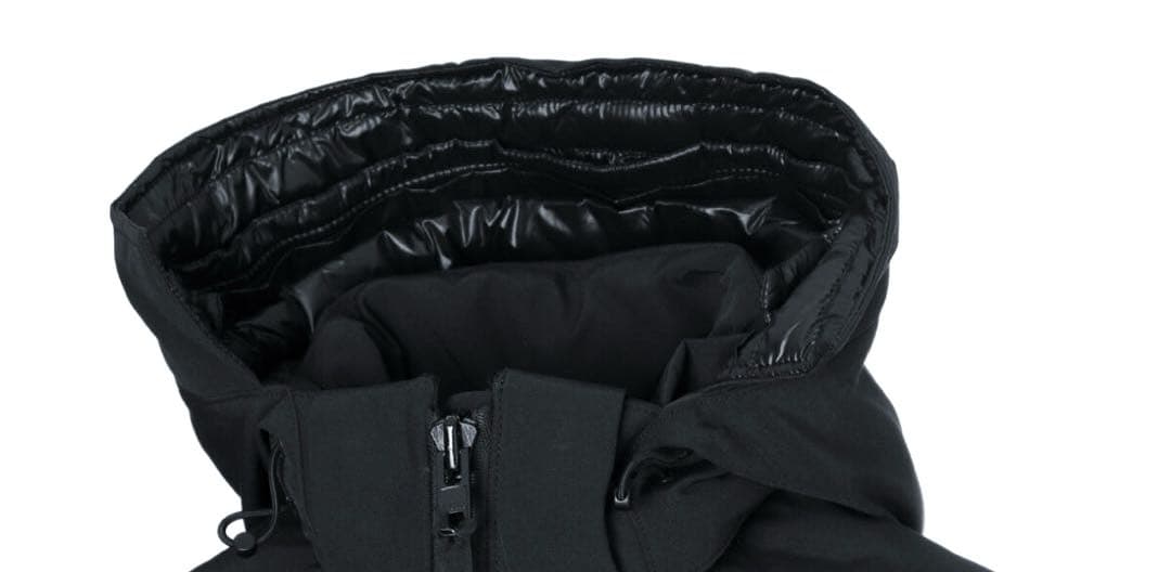 カナダグース　希少Lサイズ　ブラックレーベルミスティークパーカー　ブラック