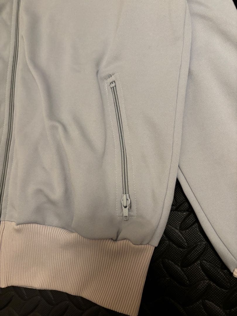 あのちゃん同型同色／80s アディダス ジャージ トラックジャケット灰紺赤