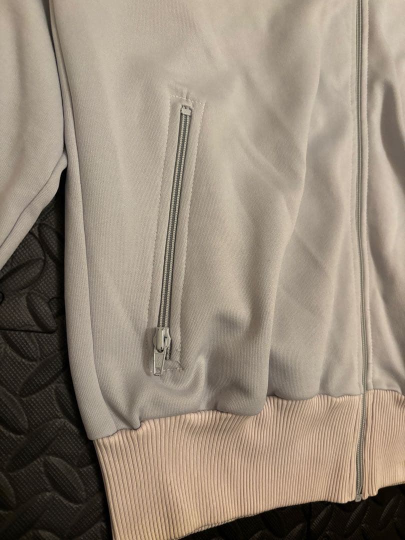 あのちゃん同型同色／80s アディダス ジャージ トラックジャケット灰紺赤